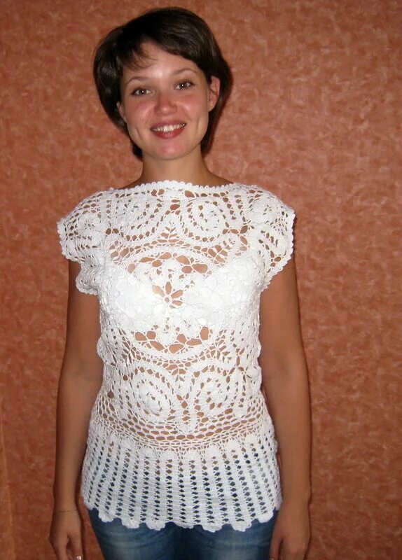 изделия связанные из ириса. вязаные платья крючком. платье из ириса. что связать из ириса. топ из ириса.