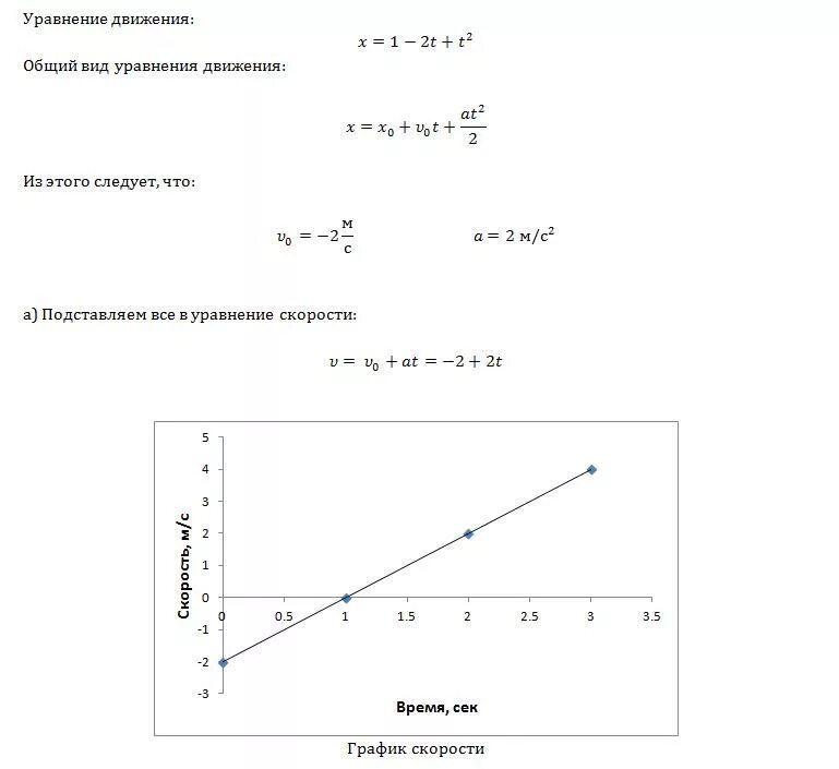 Записать уравнение скорости тела. Уравнение движения тела. Описать движения и построить график. Уравнение движения тела имеет вид. Уравнение движения. Графики движения..