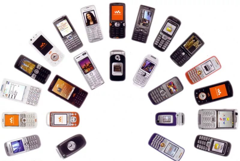 Сотовый телефон. Старые мобильные телефоны. Современные Сотовые телефоны. Разные модели телефонов.