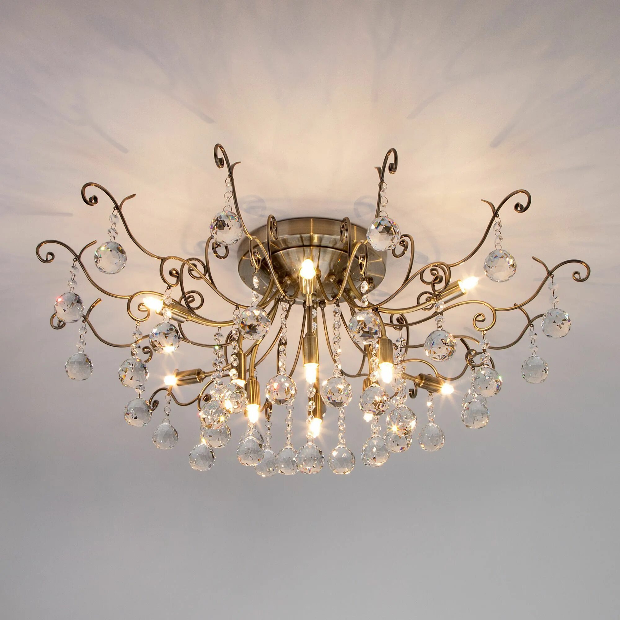 Хрустальная люстра MW-Light 232016506_MW - купить в интернет-магазине Светлый Са