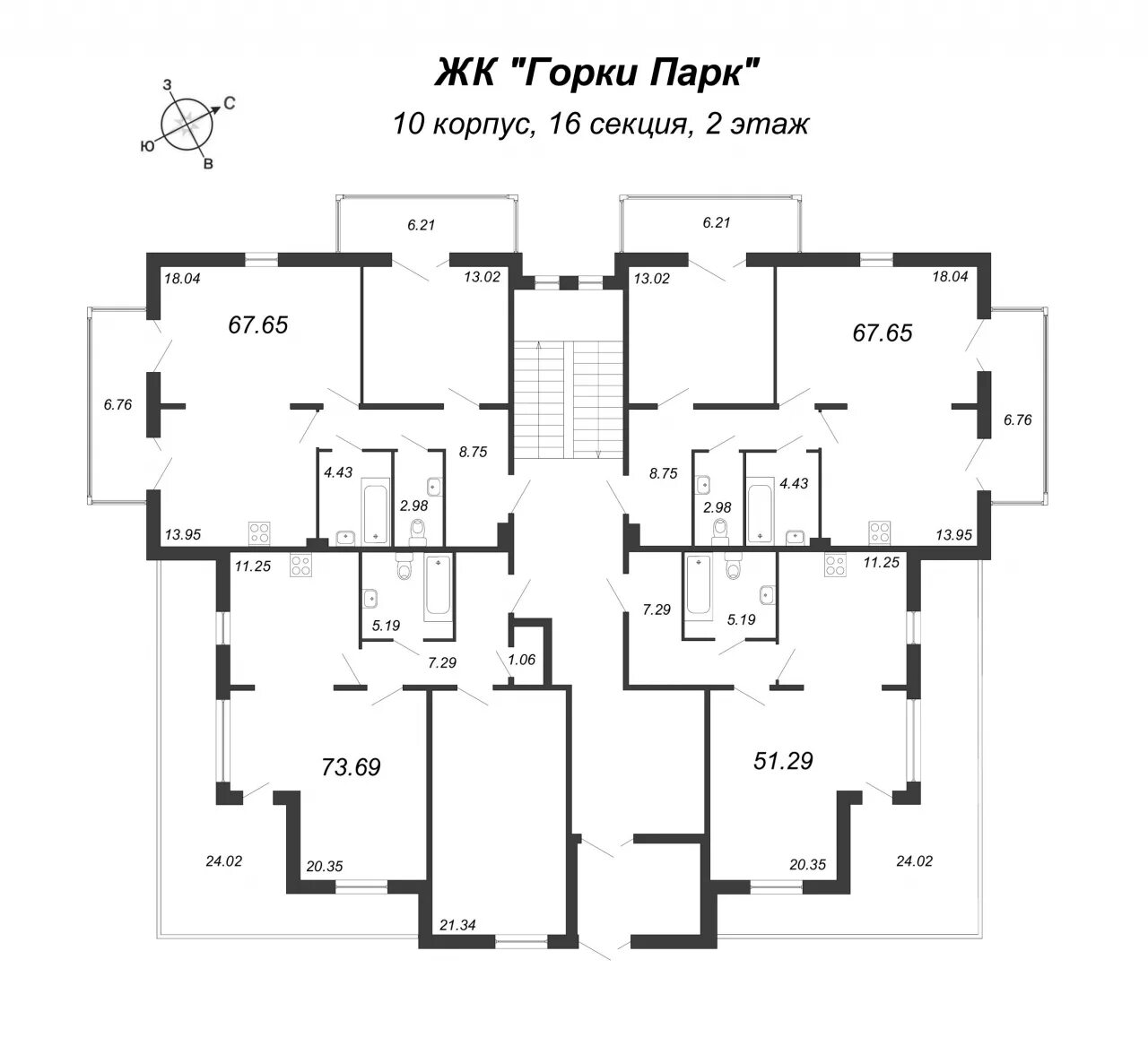 Жк горки на карте