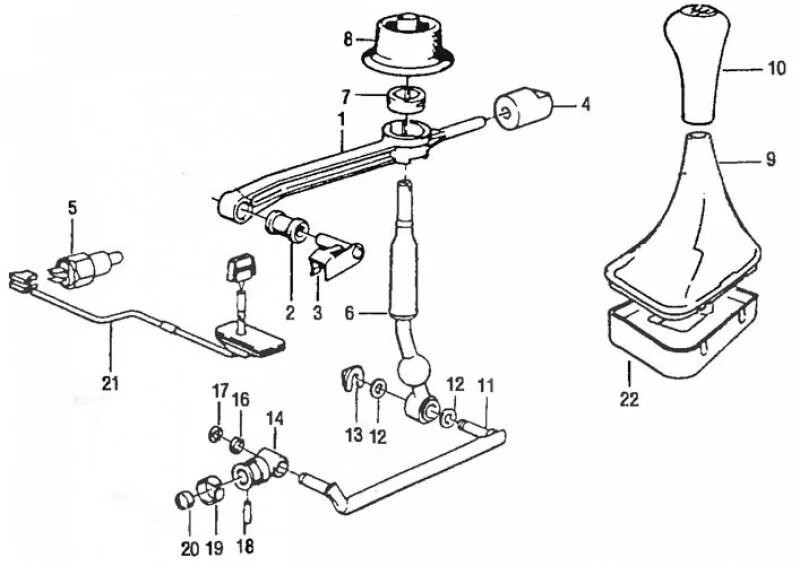 Механизм кулисы переключения передач гольф 3. Рычаг переключения передач БМВ е60. Схема кулисы гольф 2. Рычаг переключения передач гольф 4 1.4.