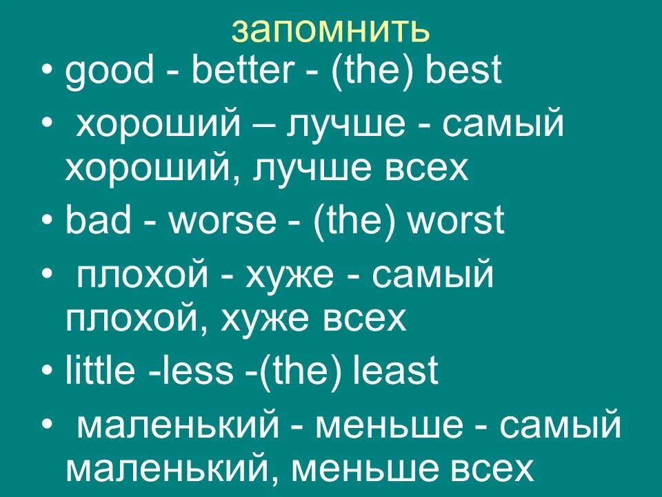 Bad worse перевод на русский. Bad badly степени сравнения. Bad badly правило. Английский 3 класс хороший лучше самый лучший. Better как запомнить.