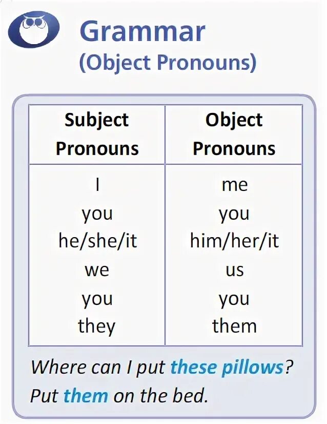 She objects