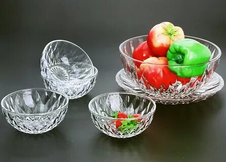 Салатницы стеклянные