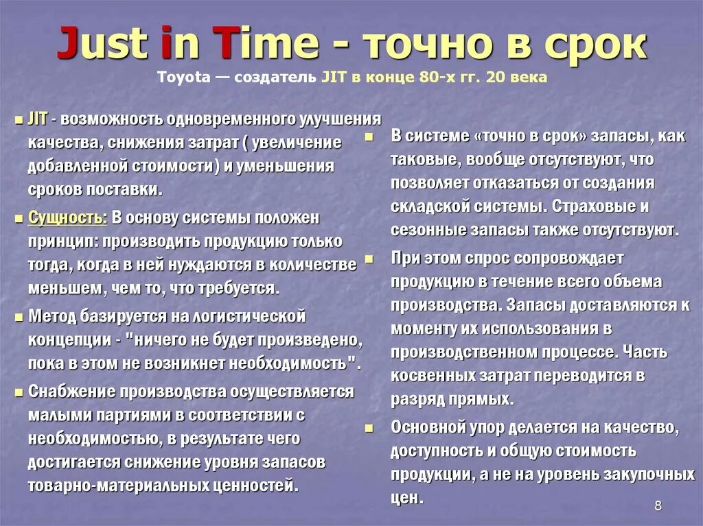 Концепция точно в срок. Концепция just in time. Концепция jit. Точно в срок just in time.