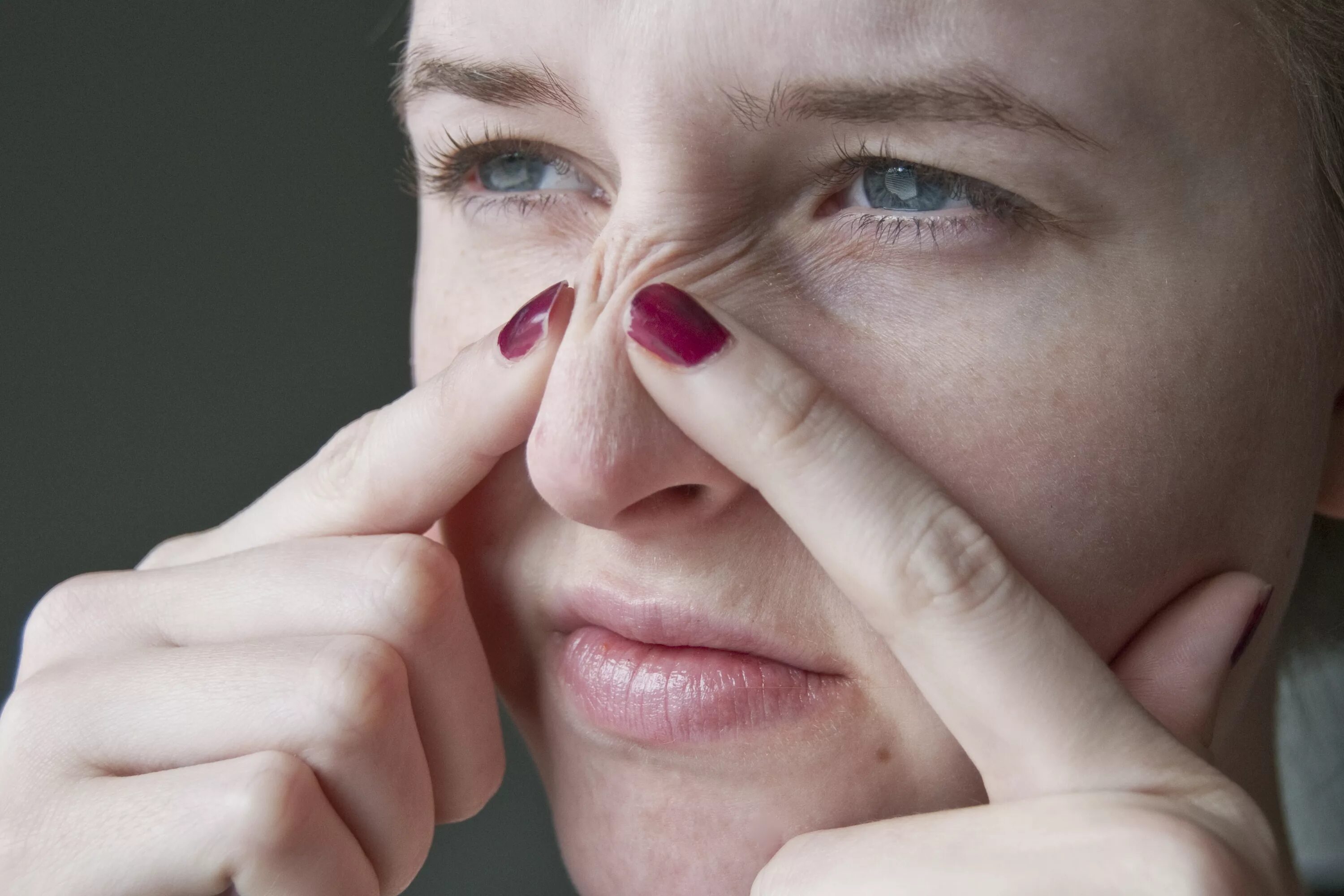 Dry nose. Dry nose