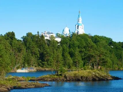 На каких озерах находится валаамский