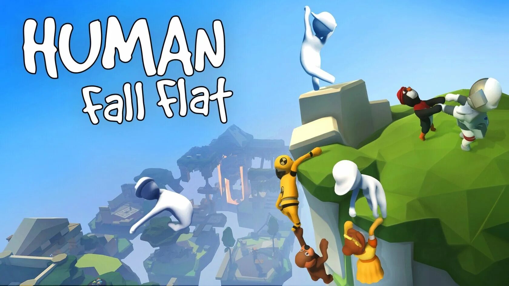 Игра Human: Fall Flat. ХЬЮМАН фол флэт. Human Fall Flat 1. Human Fall Flat мультиплеер. Human fall flat играть по сети