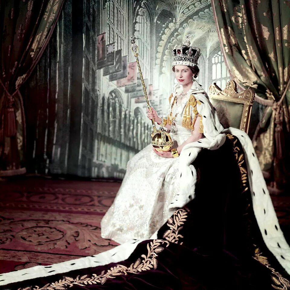 The queen s throne collection. Коронация Елизаветы 2. Коронация королевы Елизаветы 1953.