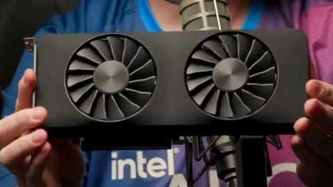 Видеокарта intel arc a770 16gb gddr6