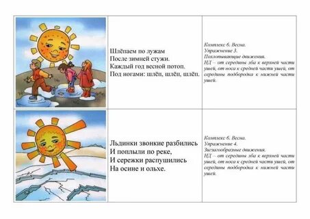 Пальчиковая гимнастика про весну