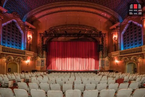 He is in the theatre