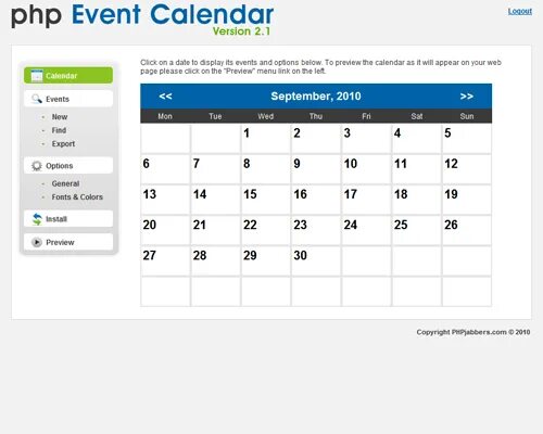 Php calendar. Php календарь. календарь эвентс. простой календарь на сайт на php. календарь на php для сайта.