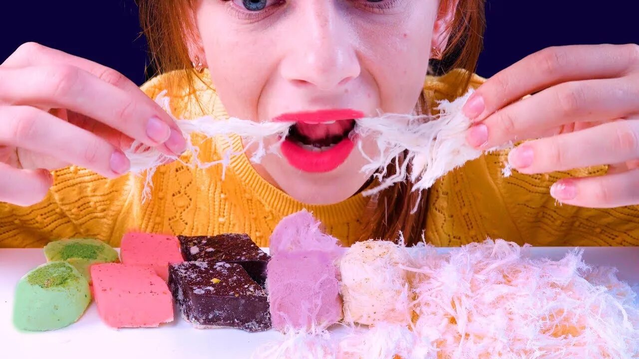 You ever eat candy floss. Asmir lilibu. ЛИЛИБУ АСМР. АСМР еда. АСМР MUKBANG.