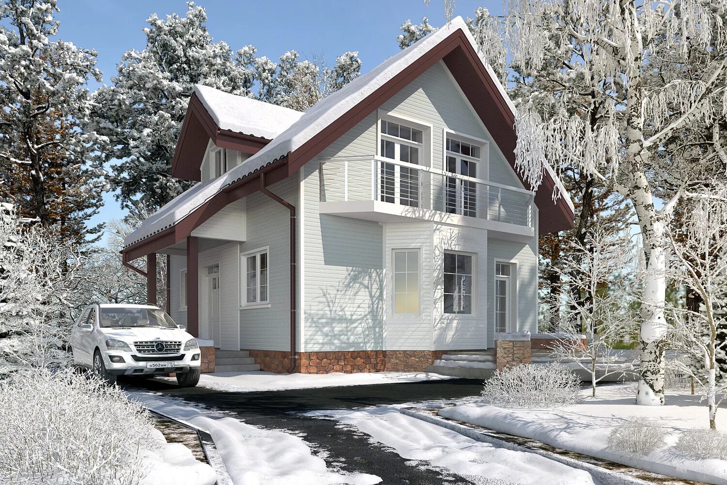 Зимний фасад. Дом в скандинавия стиле фасады. Дом зимой. Красный домик зимой. Зимний загородный дом.