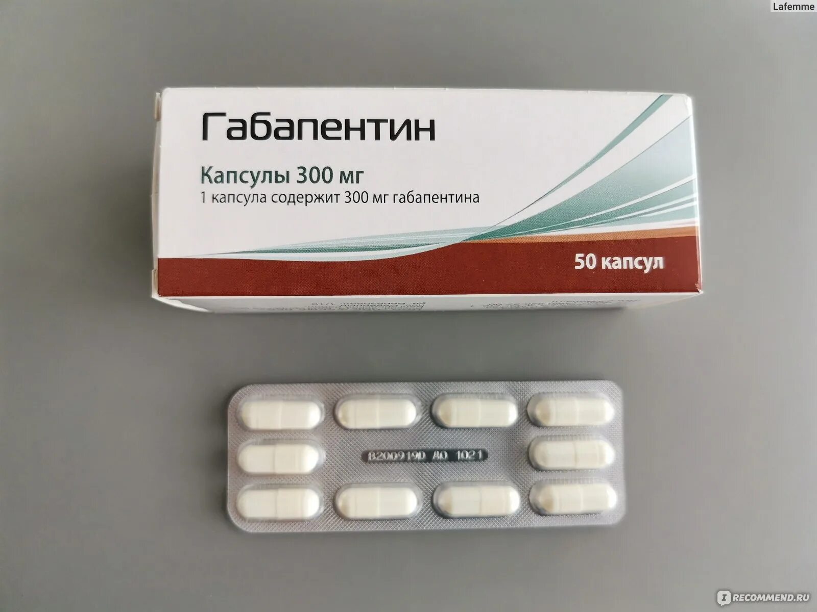 Противосудорожные препараты ООО "Пик-Фарма Лек" Габапентин - "Габапентин облегча