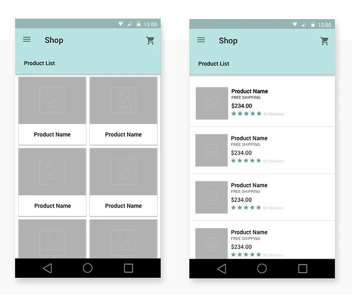Shop product list. Дизайн мобильного приложения grid. grid list. grid ui design. layout grid для мобильного приложения.