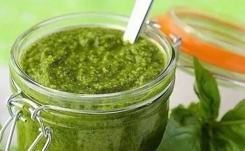 Соус из петрушки и чеснока