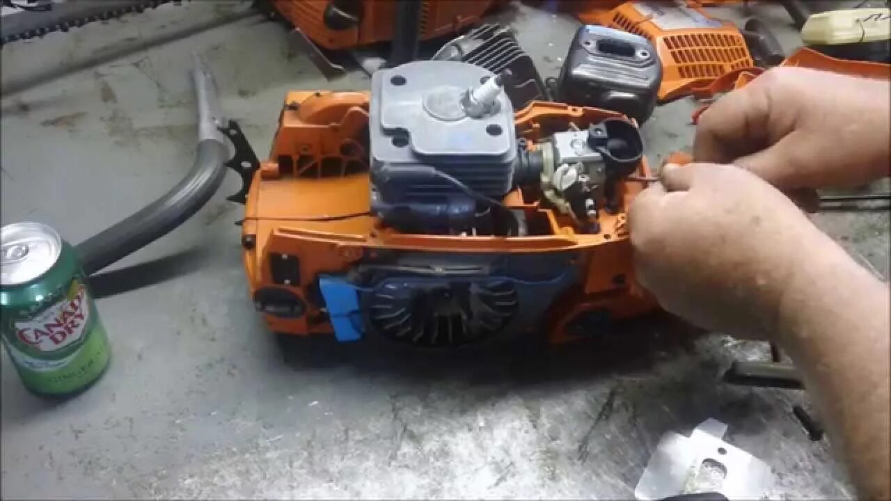Ремонт хускварна своими руками Husqvarna Не заводится после ремонта YouTube