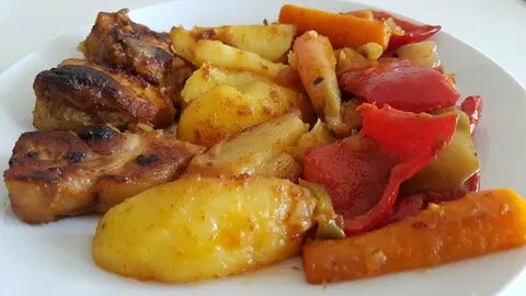 Простой рецепт свинины с картошкой