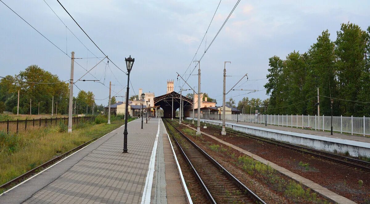Электричка новый петергоф до ораниенбаума. Фотолинии - станция новый петергоф.