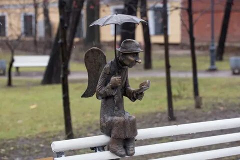 Ангелы в петербурге фигурки
