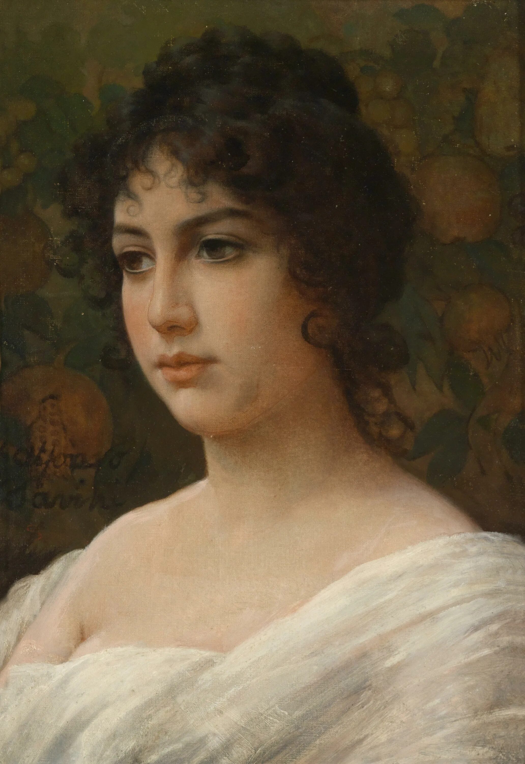 Итальянский художник Alfonso Savini (1836–1908).. \Альфонсо Савини = (1836 – 1908 картины. Альфонсо Савини художник портрет итальянки. Савини Альфонсо (1836-1908) "женский портрет.