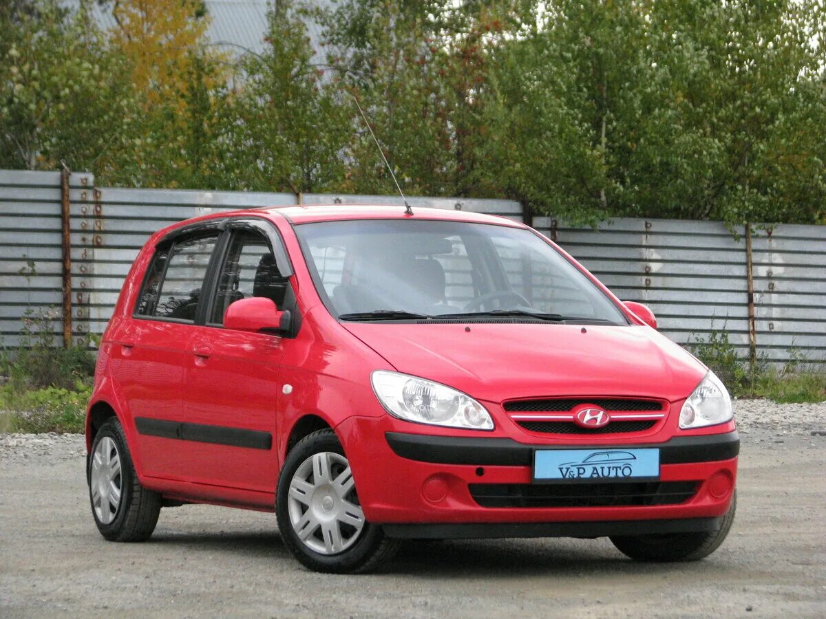 Купить б/у Hyundai Getz I Рестайлинг 1.4 MT (97 л.с.) бензин механика в Перми: к
