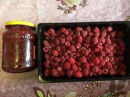 Из 21 кг свежей малины
