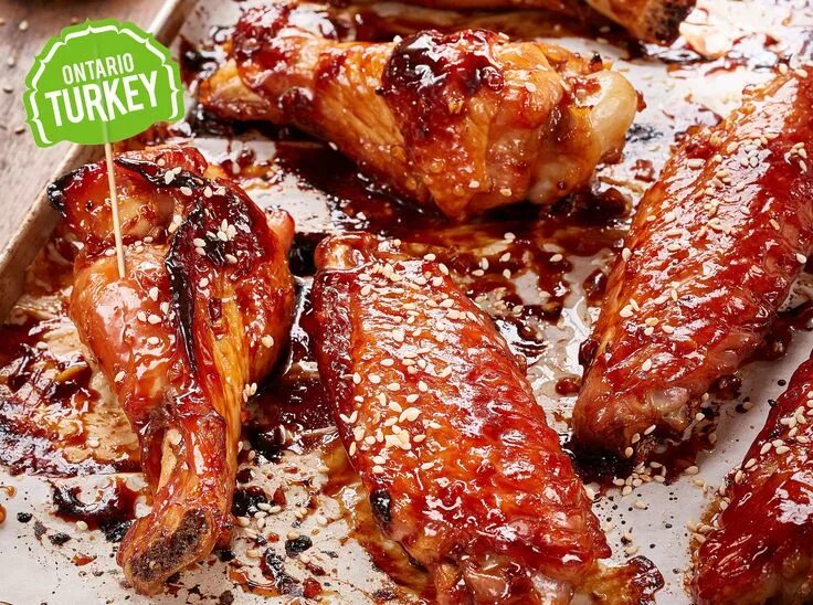 Картинки ВКУСНЫЙ РЕЦЕПТ КРЫЛЬЕВ ИНДЕЙКИ В ДУХОВКЕ