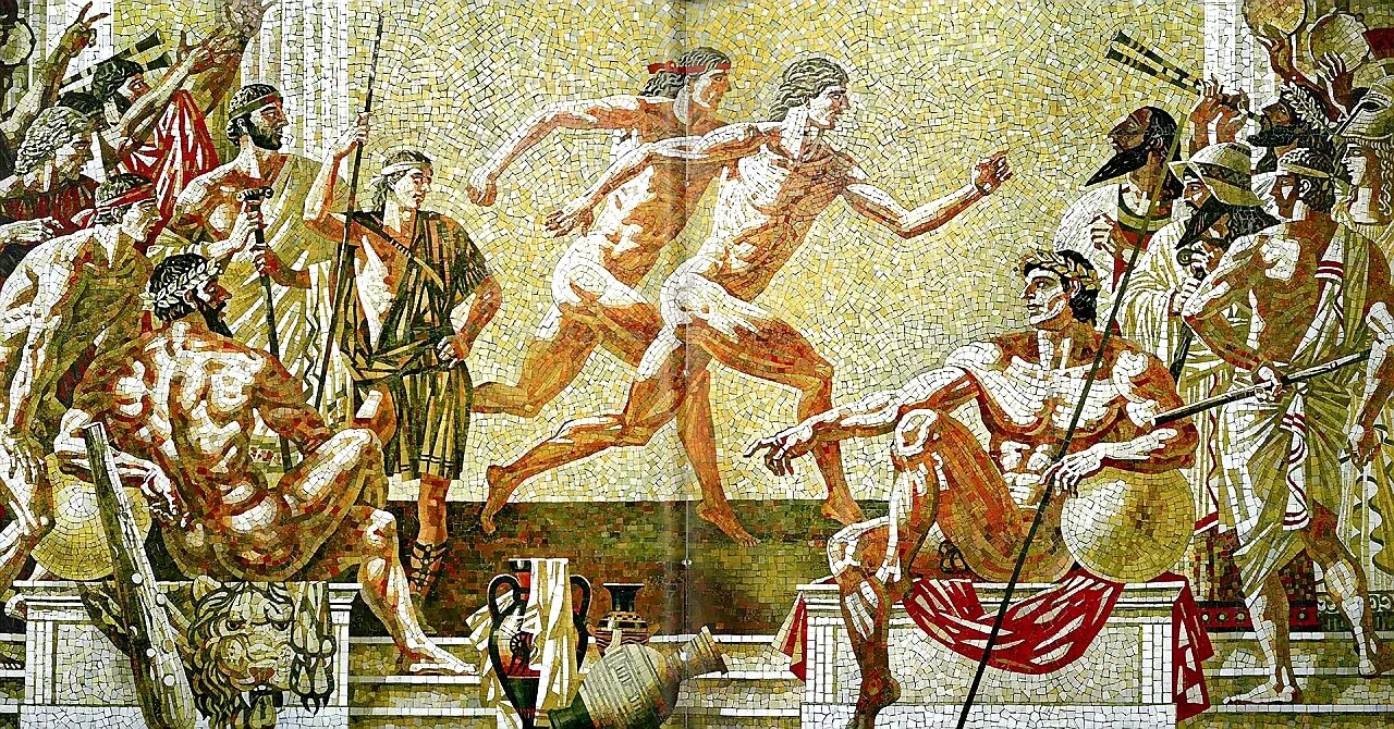 Еще в древнем риме люди начали. Античность древней Греции и древнего Рима спорта. Олимпийские игры в Спарте. Истмийские игры в древней Греции. Олимпия атлеты древняя Греция.