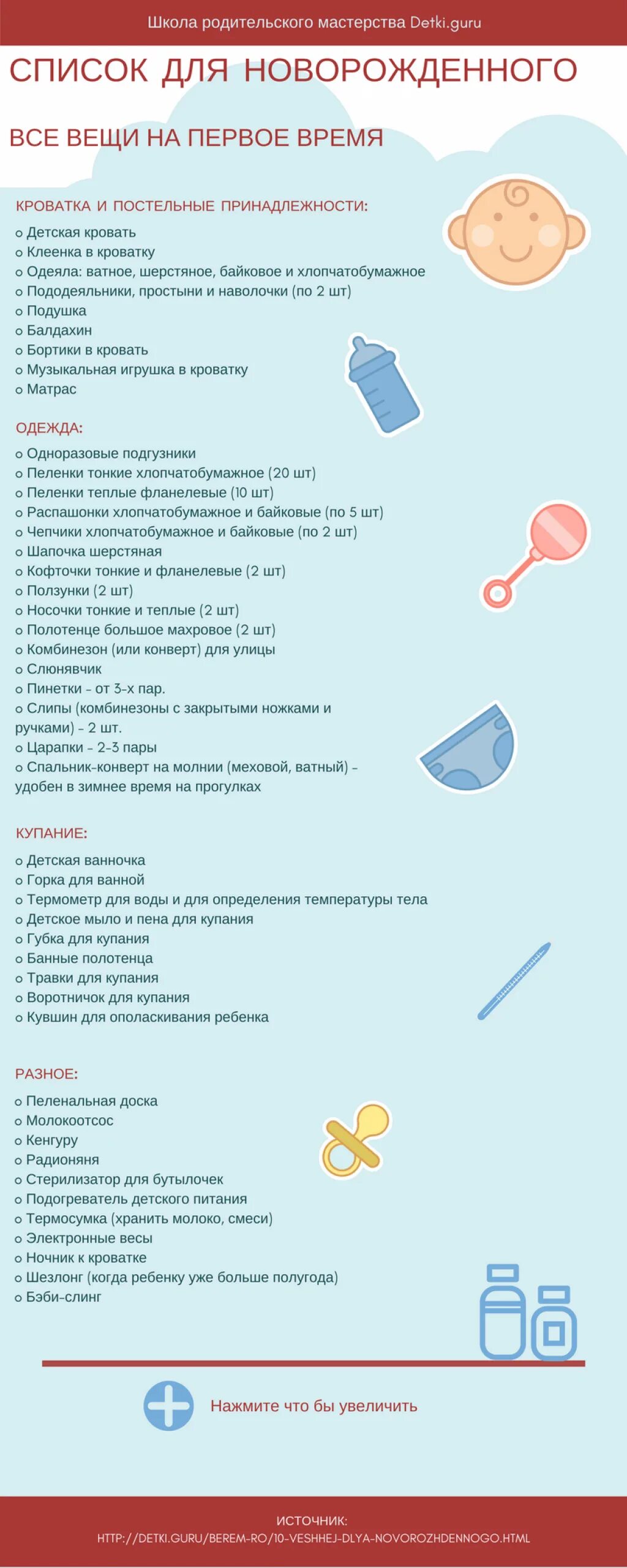 Список вещей в 1 – Telegraph