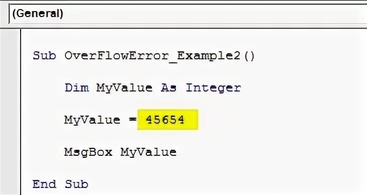 Overflow vba. Ошибка overflow visual basic. vba overflow.