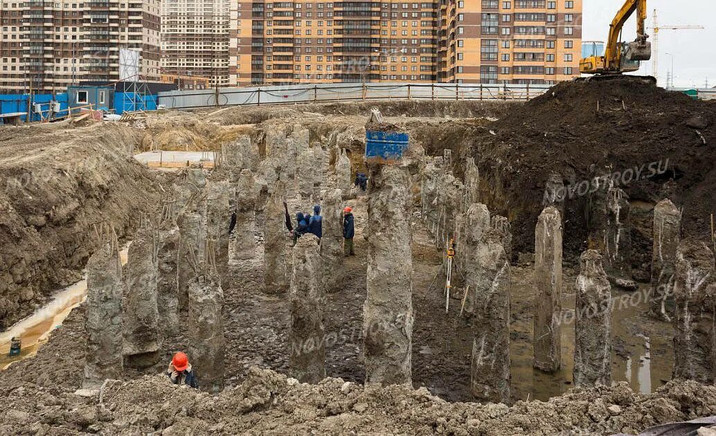 Старт продаж на котловане от застройщика
