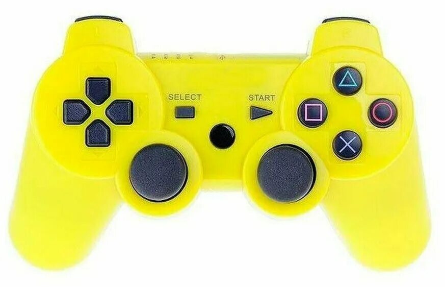 Включи желтый джойстик. Геймпад Sony Dualshock 3 желтый. Геймпад сони дуалшок 3. Ps3 Controller Wireless Dual Shock Yellow. Игровой контроллер Sony Dualshock 3.