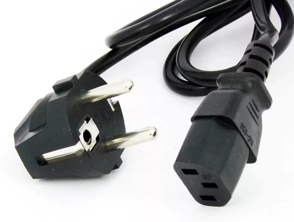 Кабель питания gembird. Шнур сетевой компьютер - розетка 220v 1м (европейский стандарт). кабель питания cee 77 – iec 320 c13, 1,8 м (евровилка). cee 77 - iec 320 c13. шнур питания 220v euro.