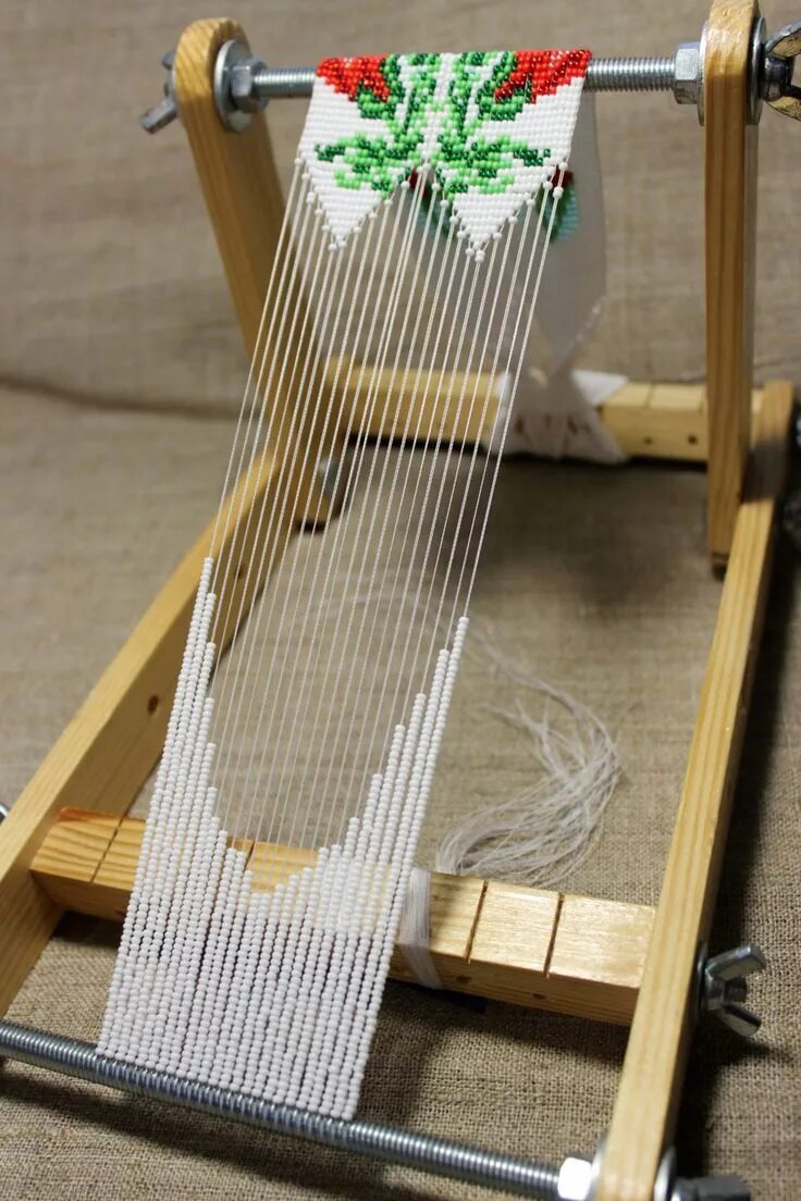 Как сделать гердан - мастер класс Bead loom kits, Bead loom patterns, Beading je
