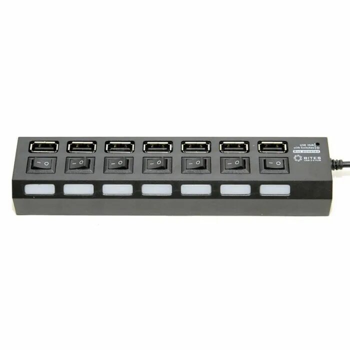 Usb hub подключение. Разветвитель usb 5bites hb27-203pbk, black. usb-концентратор 5bites hb27-203p, разъемов: 7, черный. 5bites hb27-203pbk концентратор 7*usb2.0/бп 5в-2а/1м/black. hb27-203pbk.