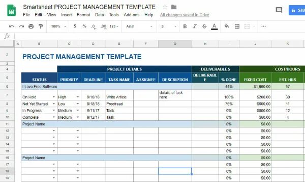 Template manager. Project management template. project sheet. google project manager. google sheet task management template.