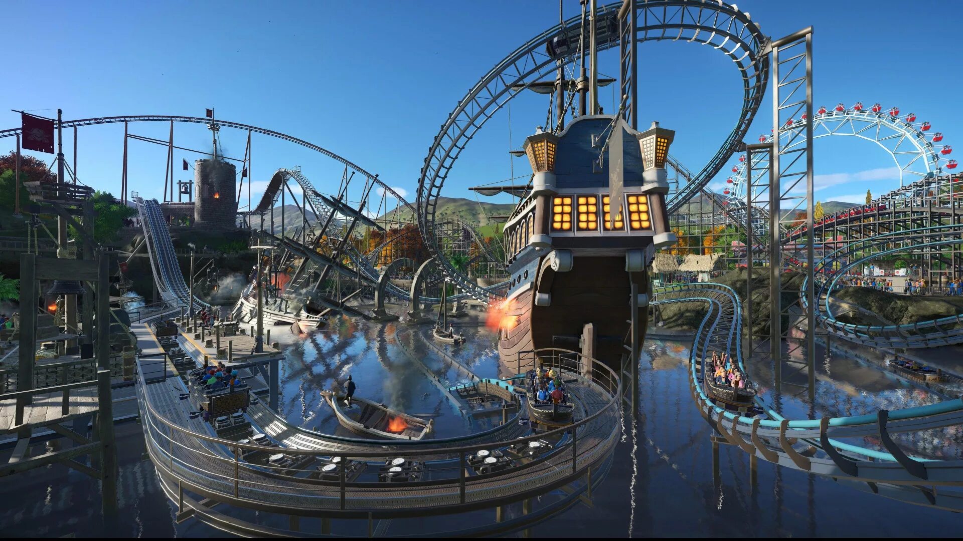 Planet coaster 2. Planet coaster ps5. Планета аттракционов. 5д американские горки. Планета лета парк аттракционов в спб.