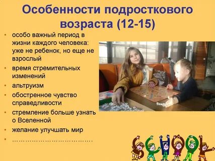 Особенности подростковой жизни