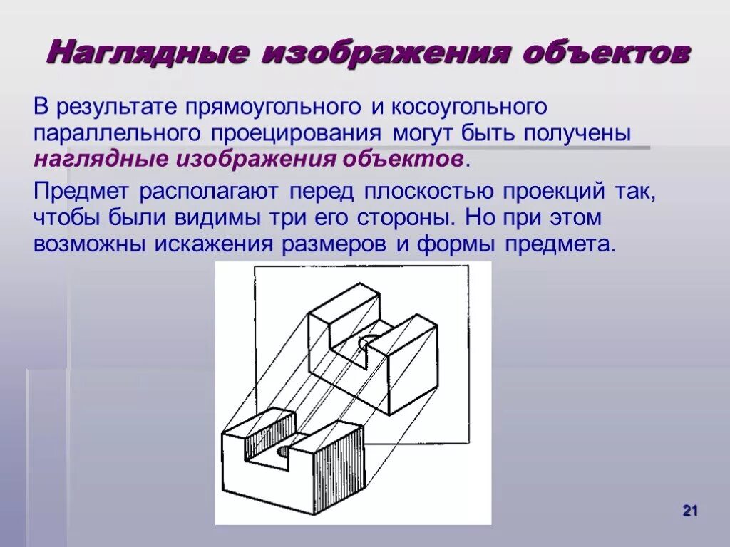 Построение наглядных изображений. Наглядное изображение. Наглядное изображение и проекция. Наглядное изображение предмета. Построение наглядного изображения предмета.