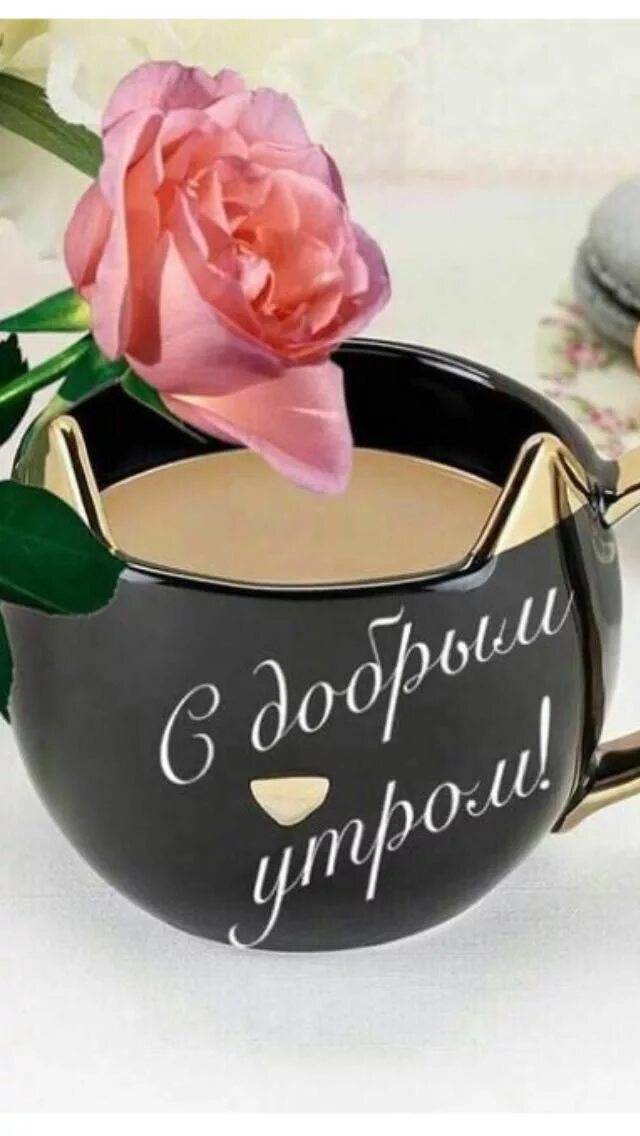 Wallpaper flowers, coffee, Cup, pink, flowers, cup, coffee, tender for mobile an
