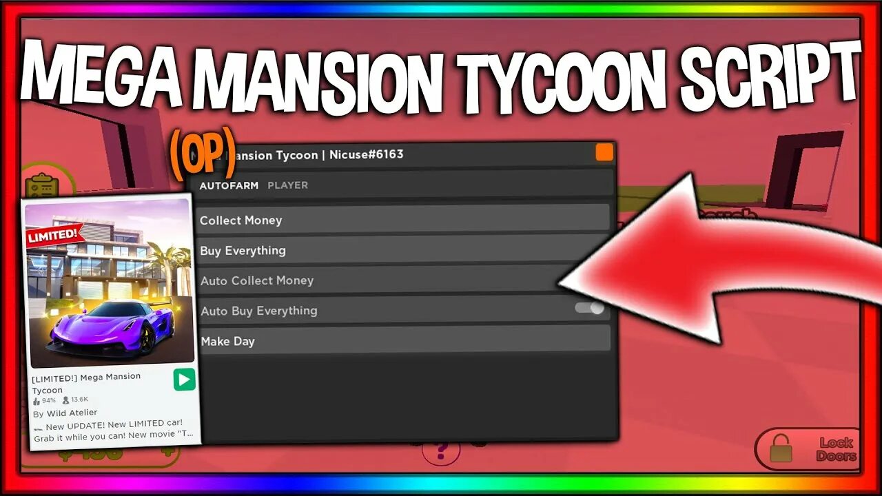 Mega mansion tycoon hunt. Мега особняк в РОБЛОКС. РОБЛОКС Mansion Tycoon. Mega Mansion Tycoon. Коды на Mega Mansion Tycoon.