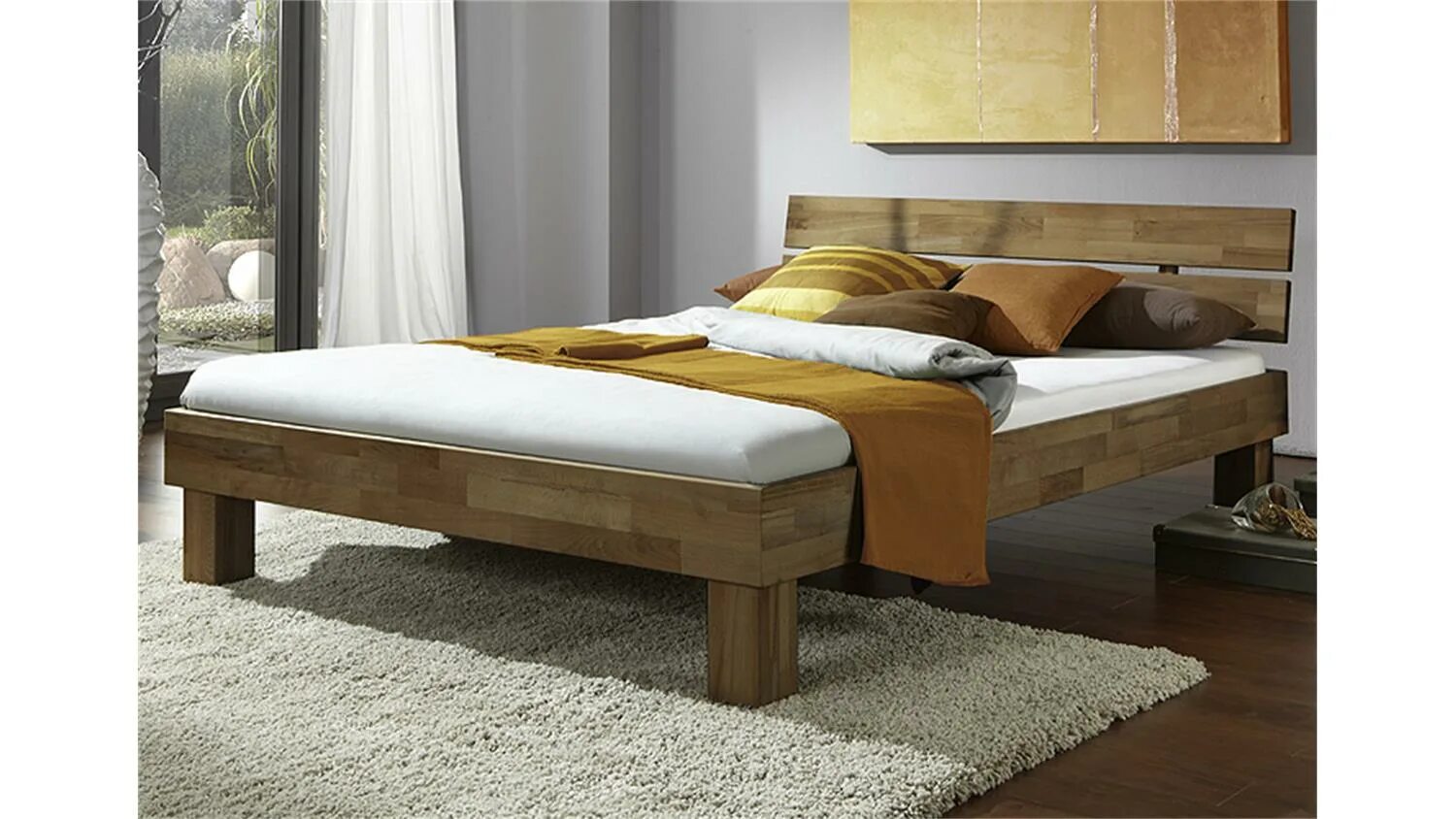 Кровать из массива дуба. Кровать из беленого дуба. Кровать из массива беленый дуб. Односпальная кровать из дуба.