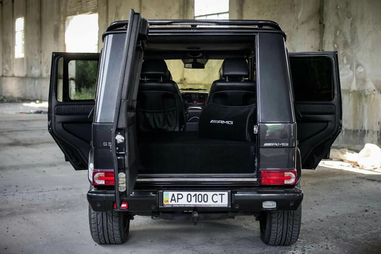 Багажник Mercedes-AMG G63 800 Black Ops by Brabus в кузове W463 2019 года выпуск