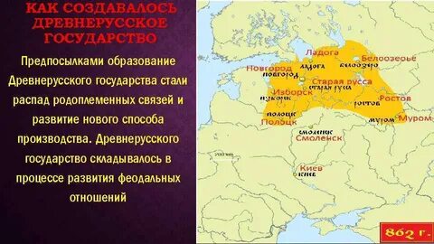 Образование древнерусского государства создание рсфср