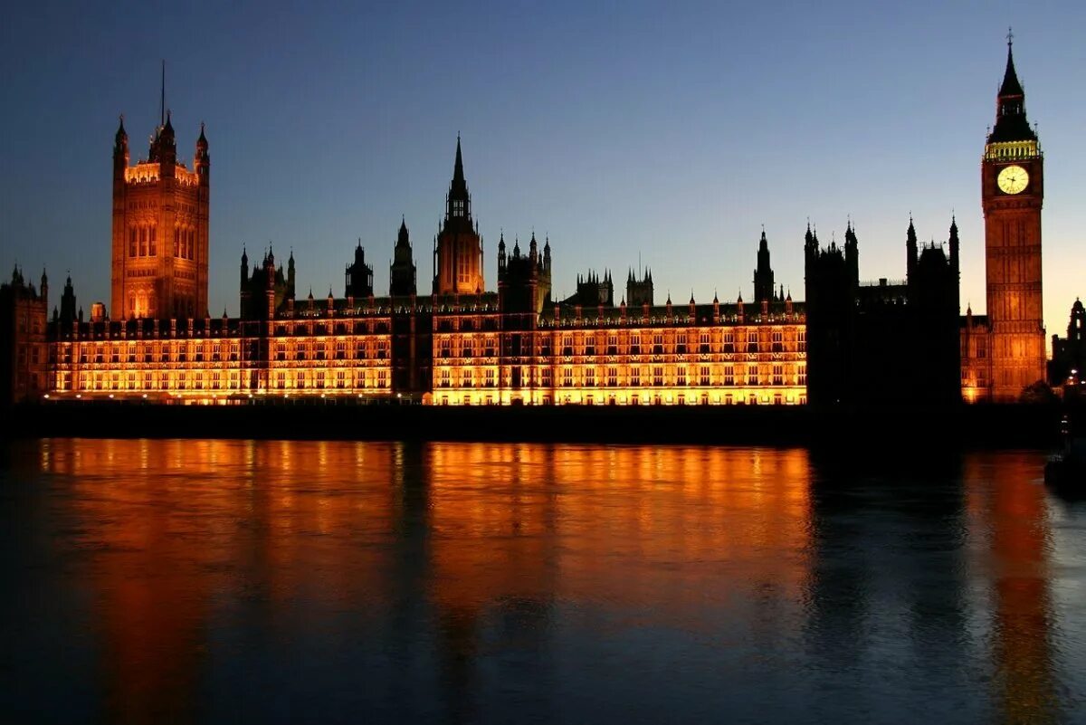 I was in london