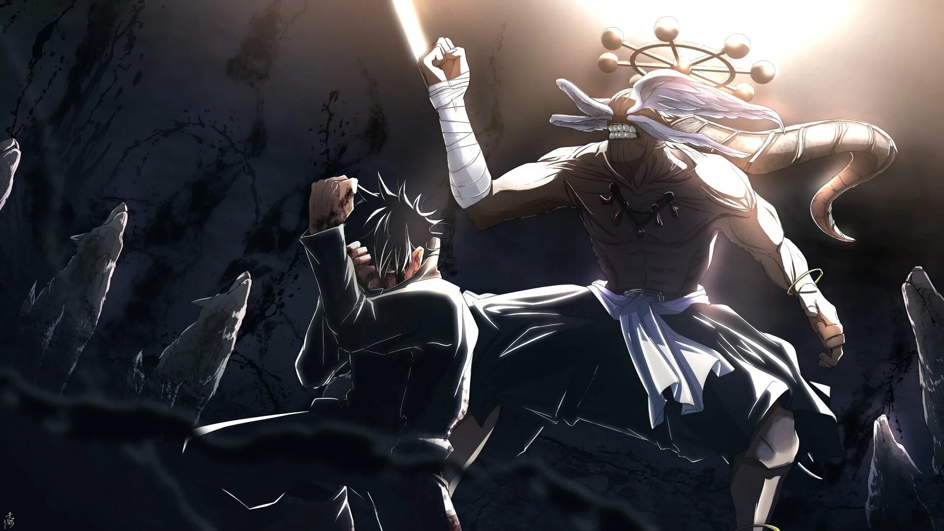 Jujutsu shenanigans 1v1s codes. Кайсен джиру. mahoraga jujutsu. дзюдзютсу кайсен. магическая битва итадори.